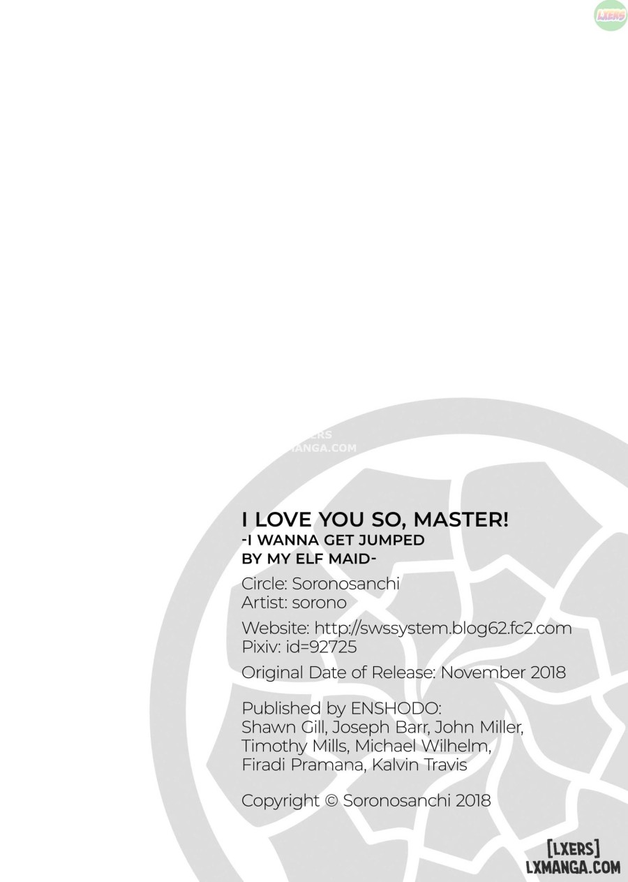 I Love You So, Master! 