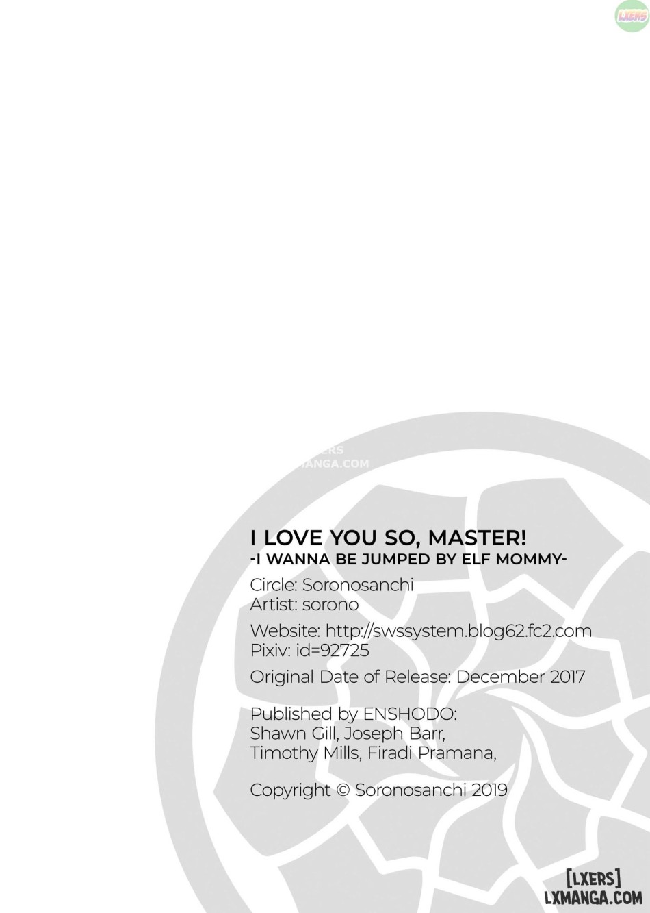 I Love You So, Master! 