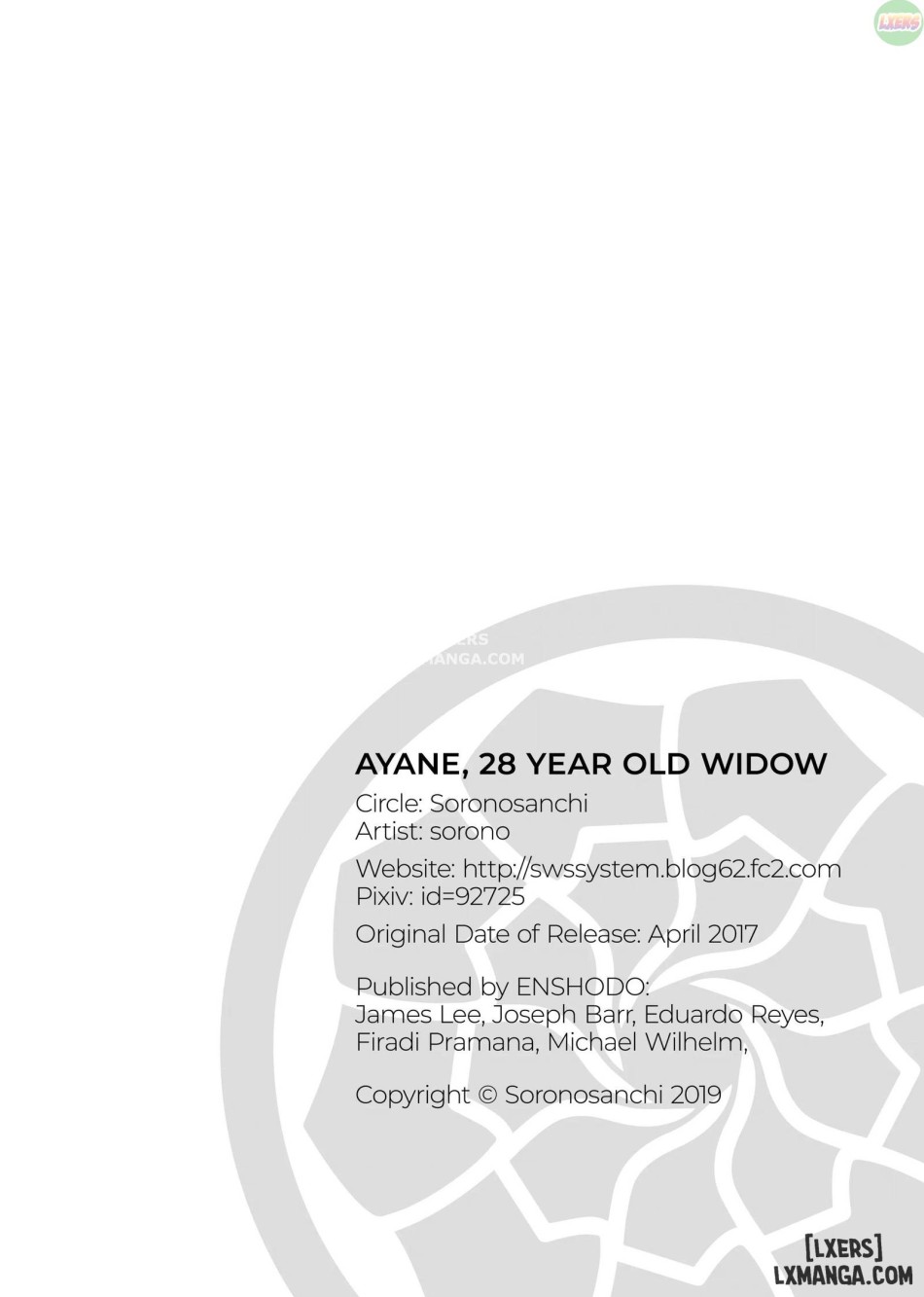 Ayane, 28 Year Old Widow Continued 