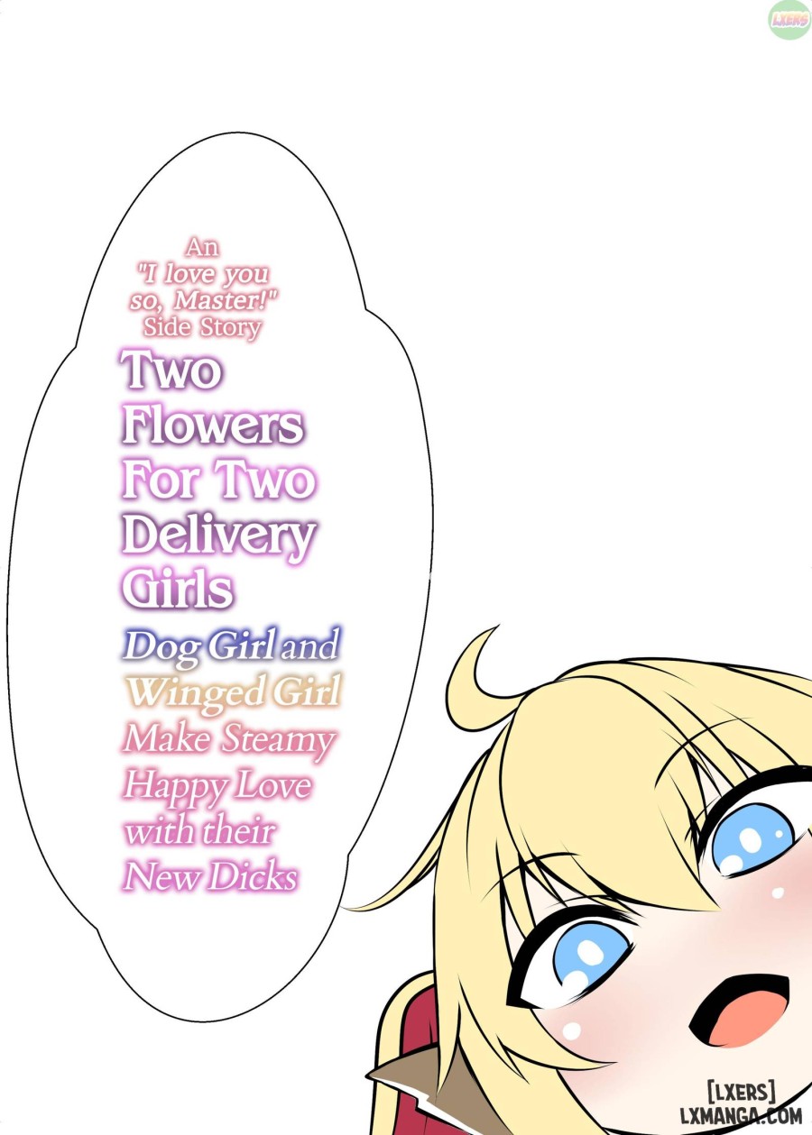 Two Flowers for Two Delivery Girls 