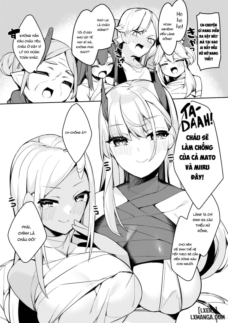 You Have Been Chosen to Be Wed into the Dragon Clan! Artist 35 Machi Parody Original Work 