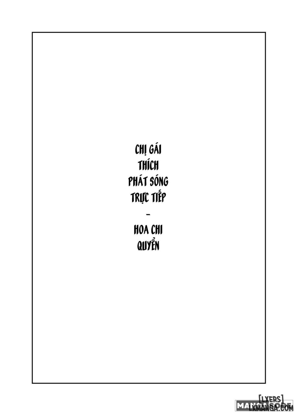 Onee-san wa Nama Haishin ga Osuki Hana no Maki 