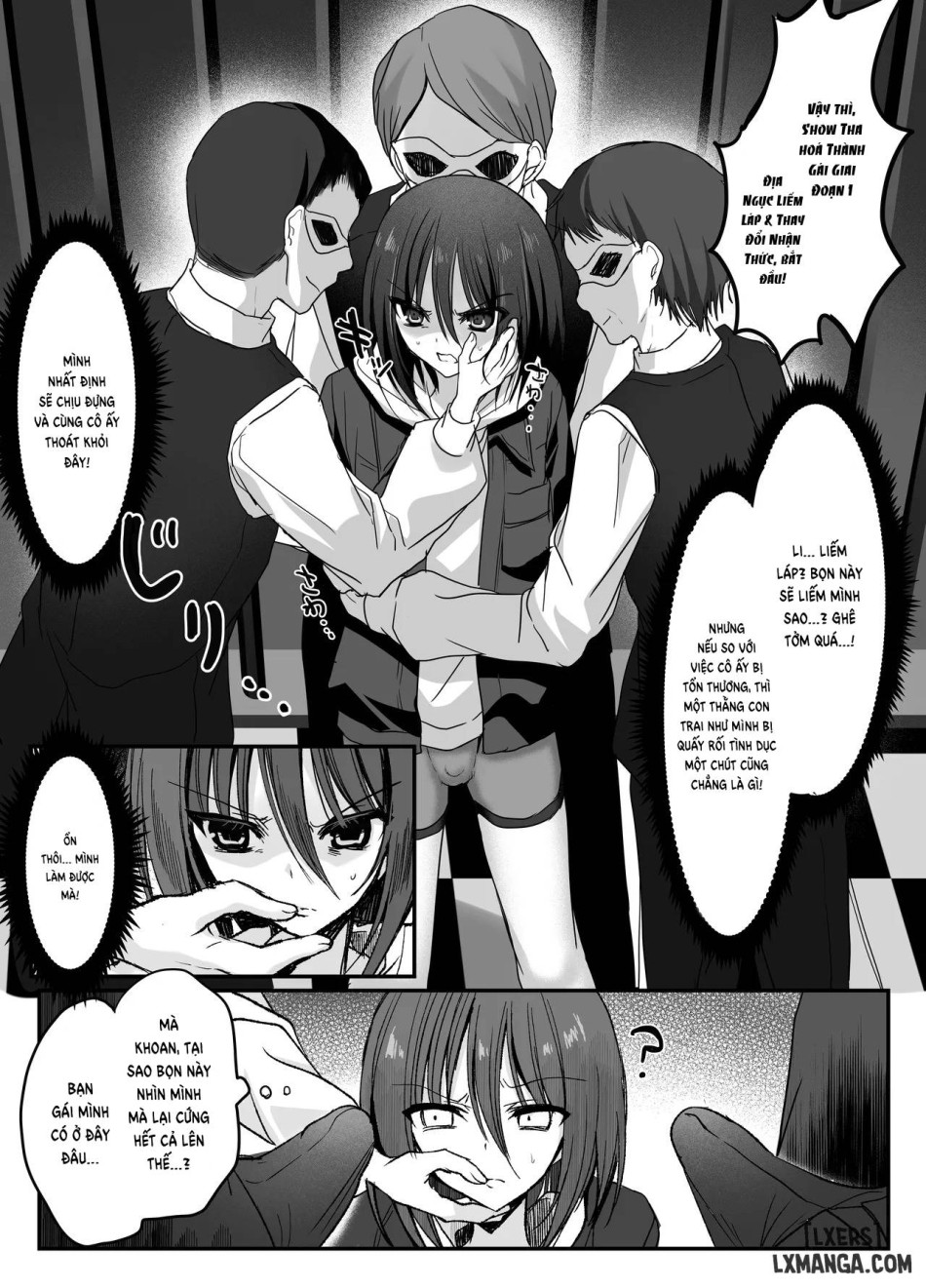 Kanojo no mae de! Mesu-ochi taikyū shō 