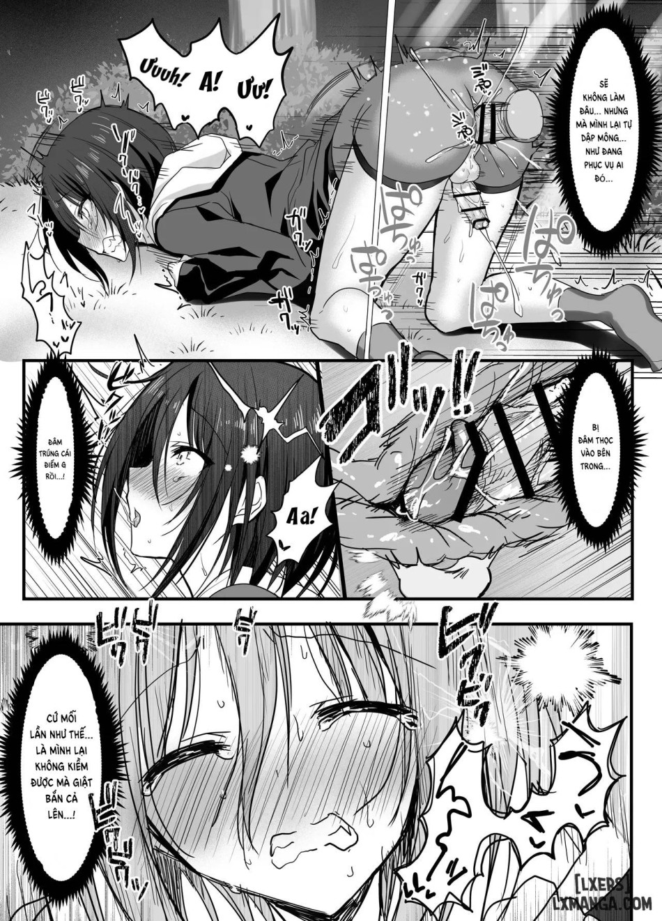 Kanojo no mae de! Mesu-ochi taikyū shō 