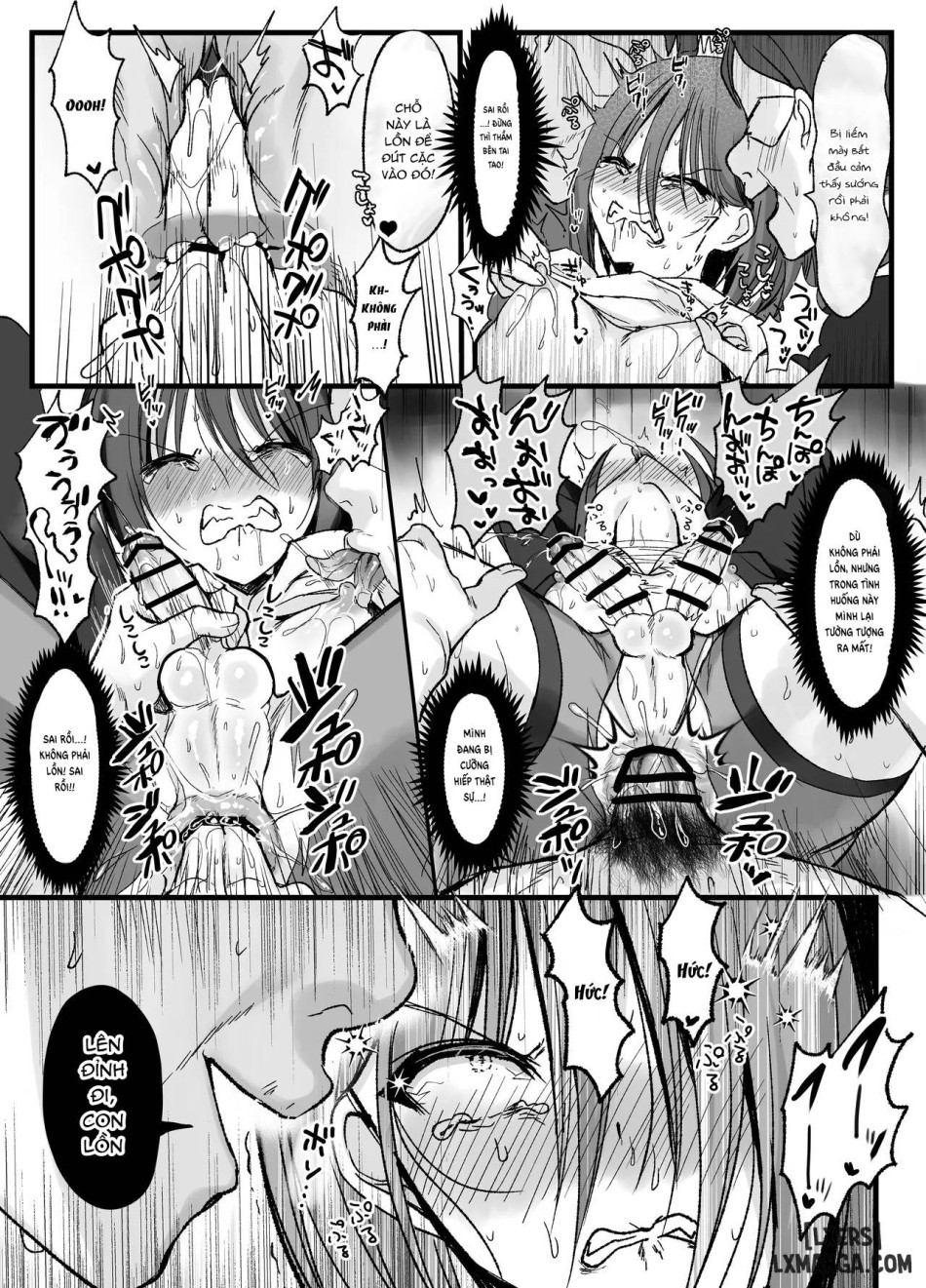 Kanojo no mae de! Mesu-ochi taikyū shō 