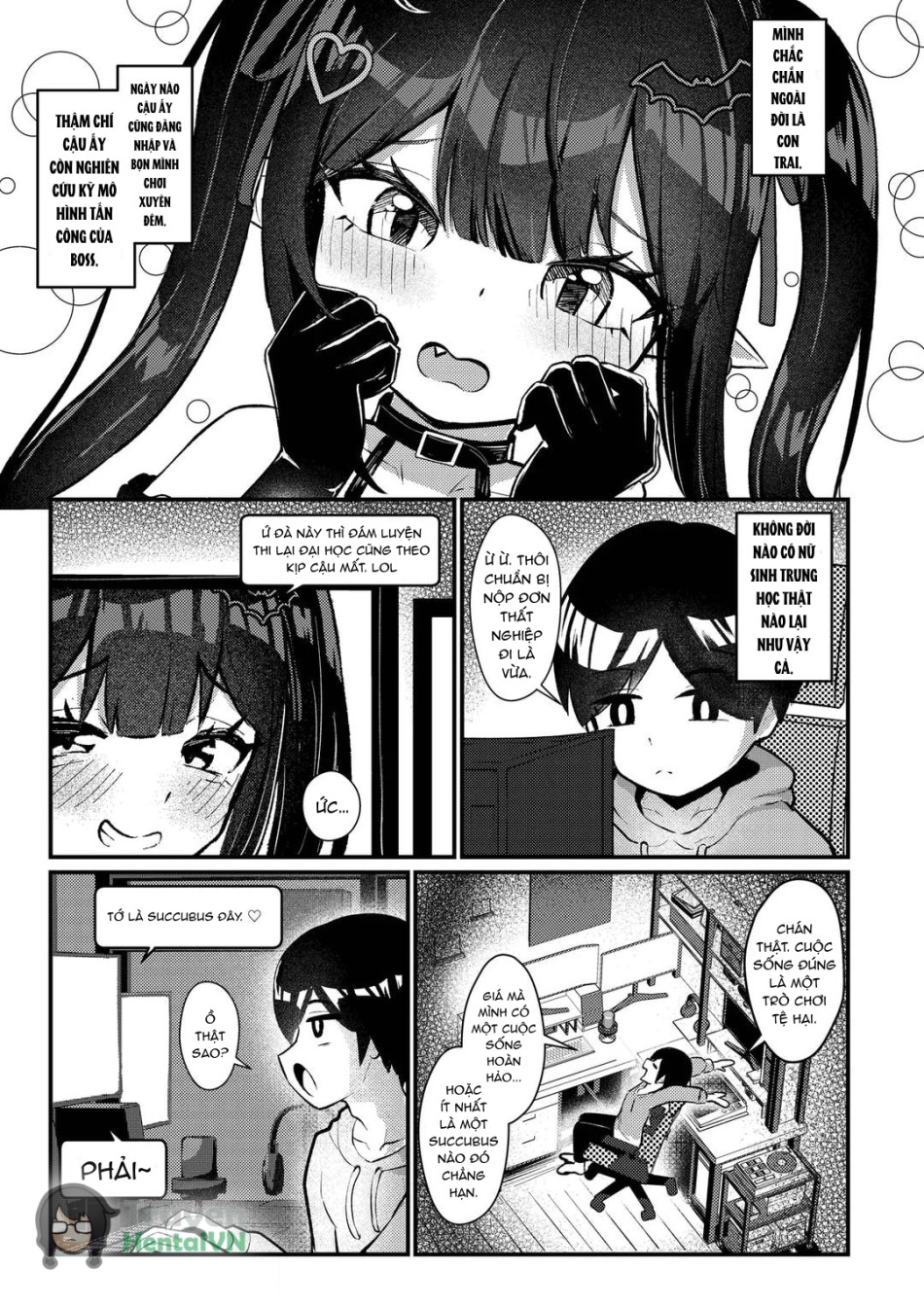 Hinekure Doutei ga Off-kai Ittara Succubus ni Ochinchin Propose Shichatta Hanashi 