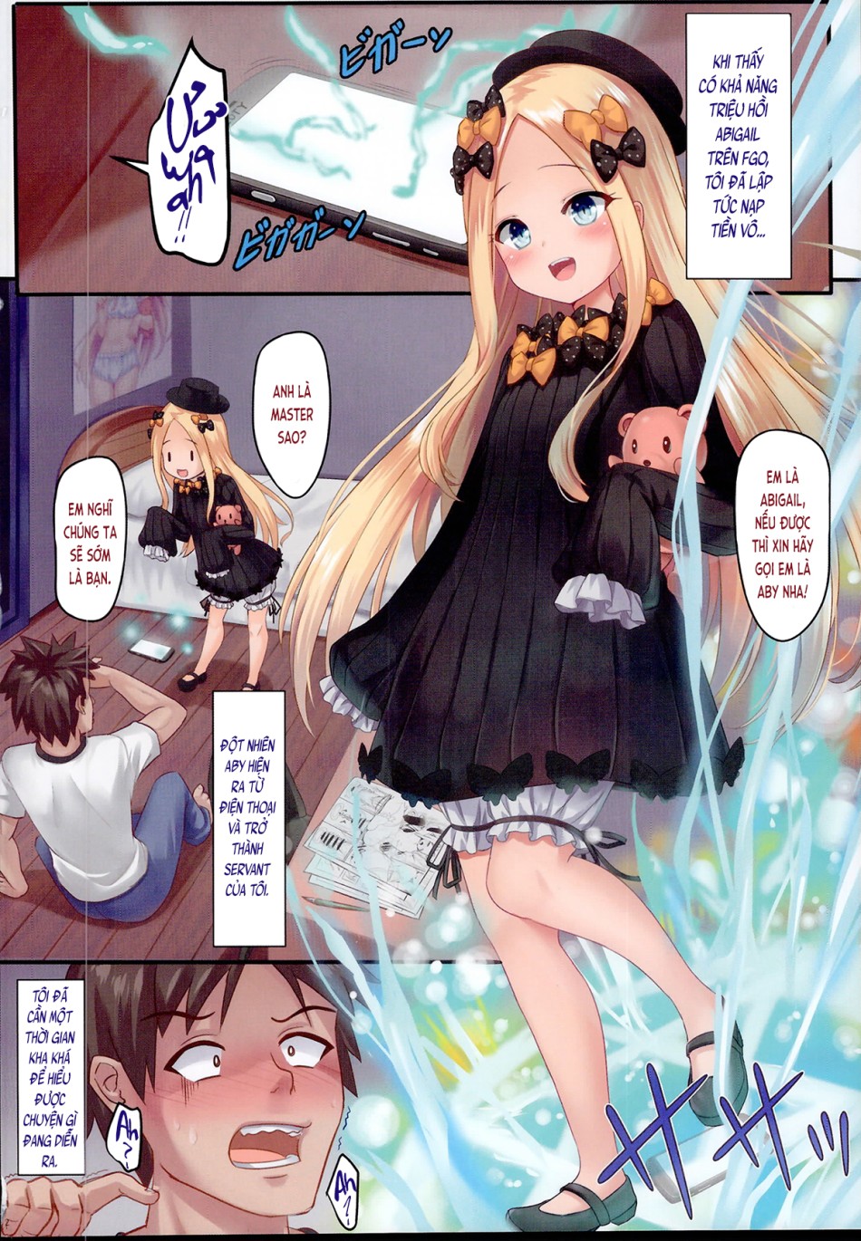 Abigail học và luyện chuyện ấy (FGO) 