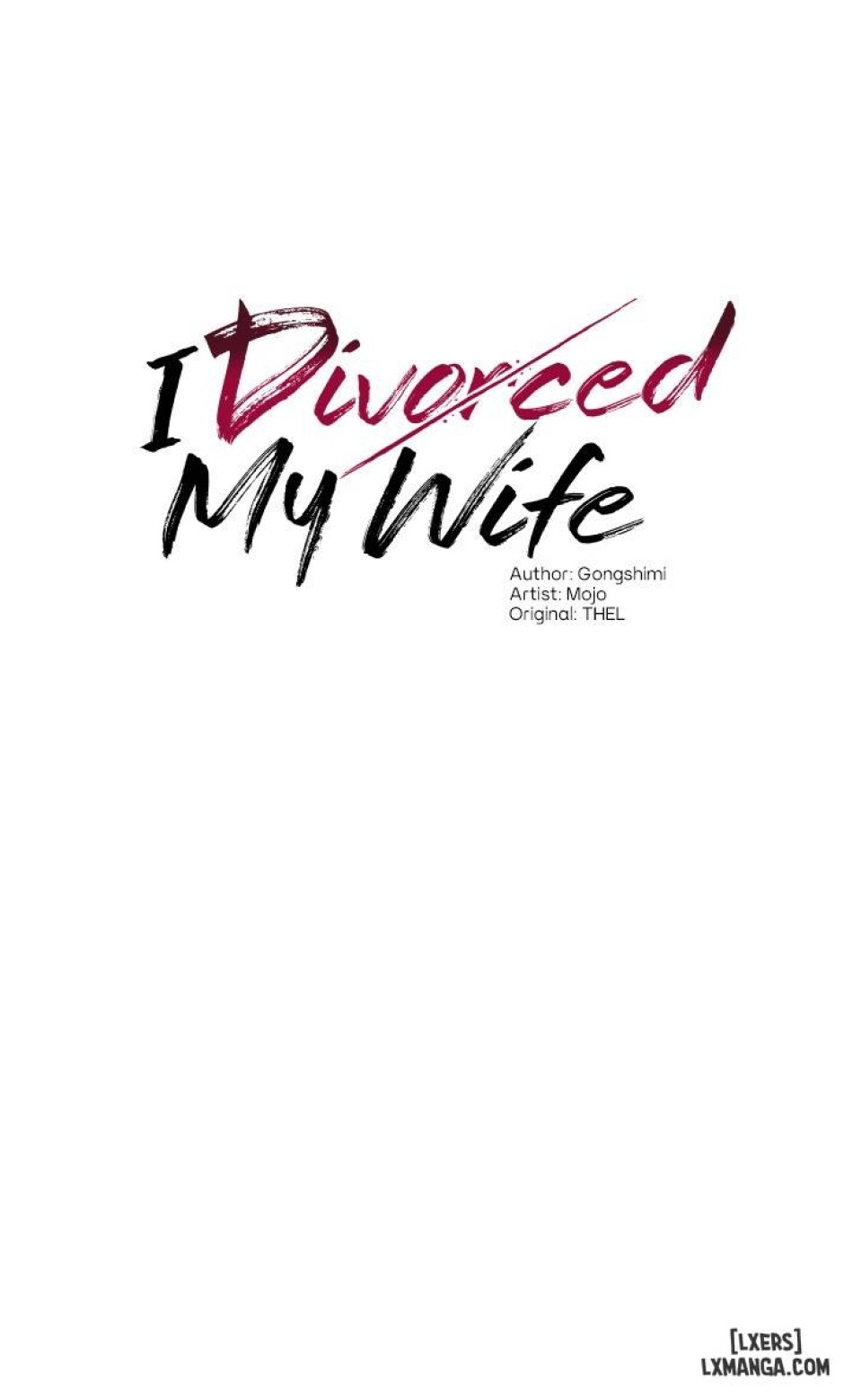 I Divorced My Wife 