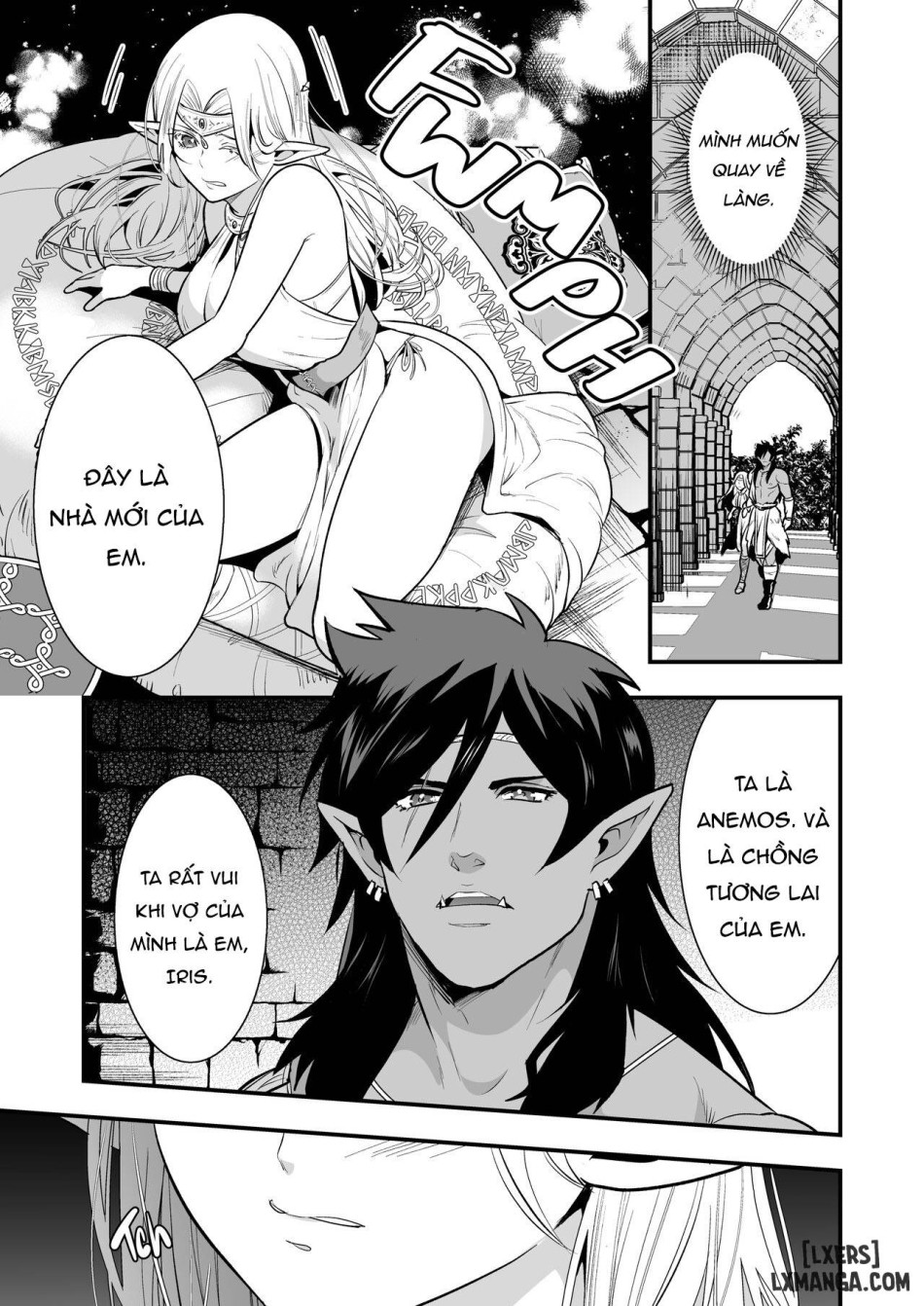 The Orc's Bride: An Elf Held Captive by Pleasure 