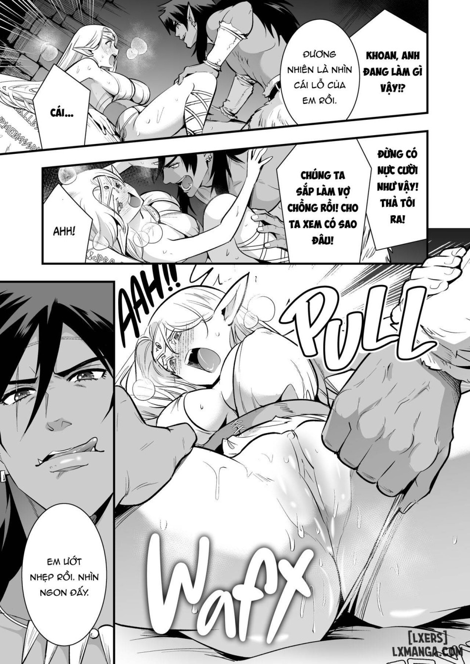 The Orc's Bride: An Elf Held Captive by Pleasure 