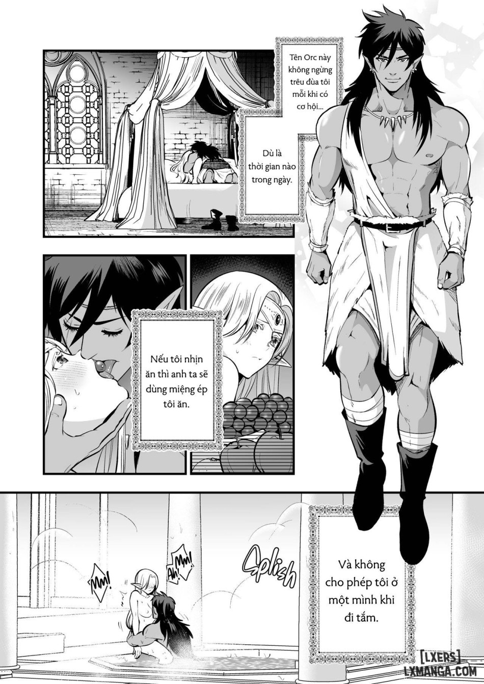 The Orc's Bride: An Elf Held Captive by Pleasure 