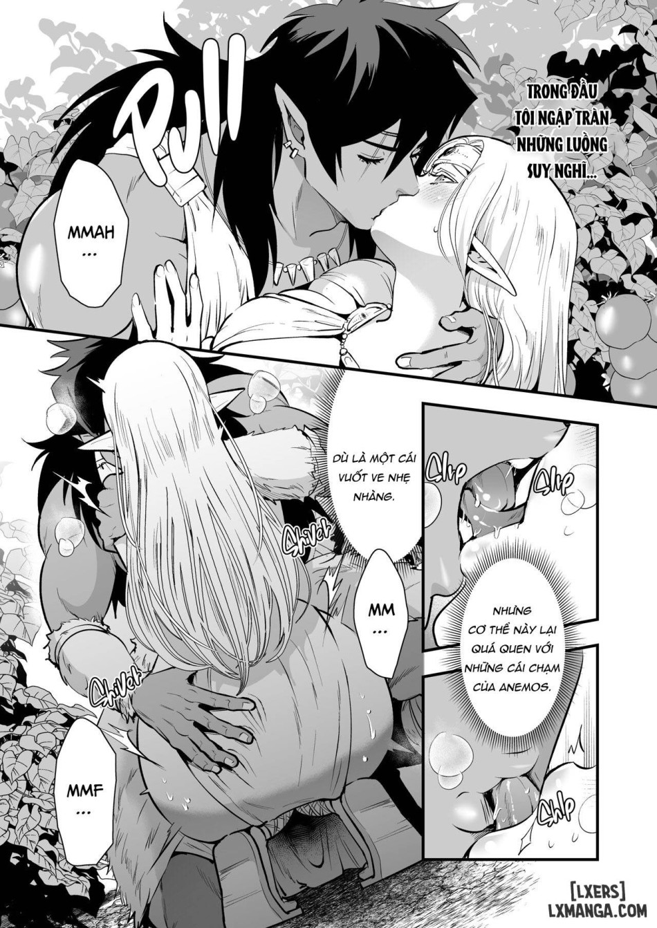 The Orc's Bride: An Elf Held Captive by Pleasure 