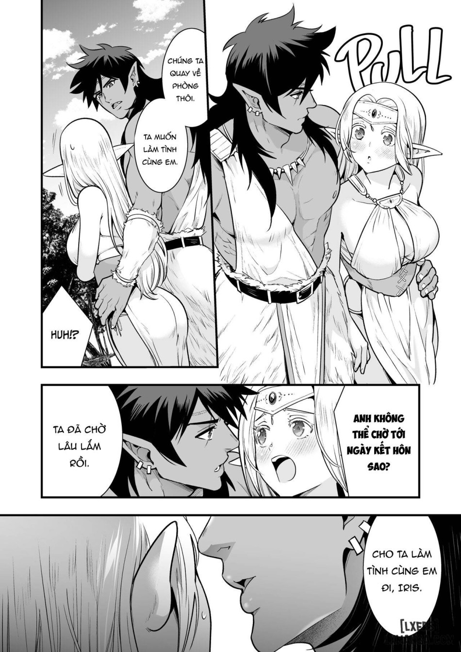 The Orc's Bride: An Elf Held Captive by Pleasure 