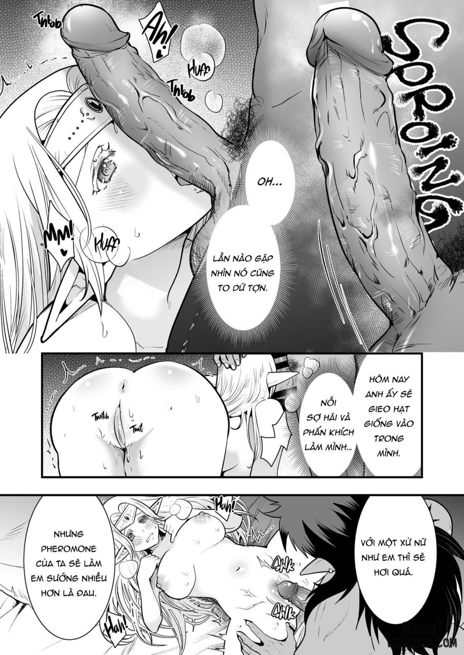 The Orc's Bride: An Elf Held Captive by Pleasure 