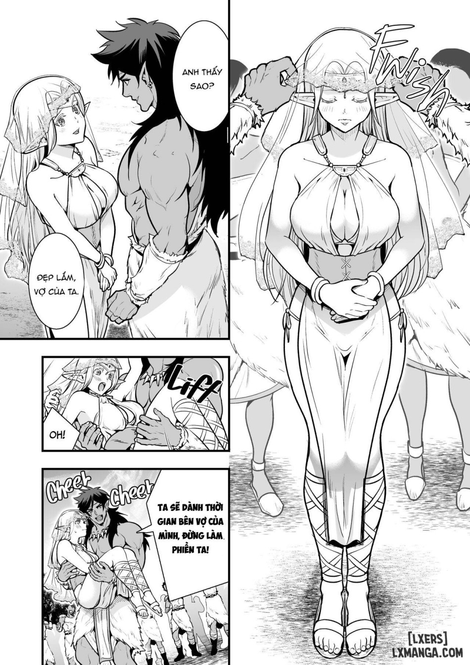 The Orc's Bride: An Elf Held Captive by Pleasure 