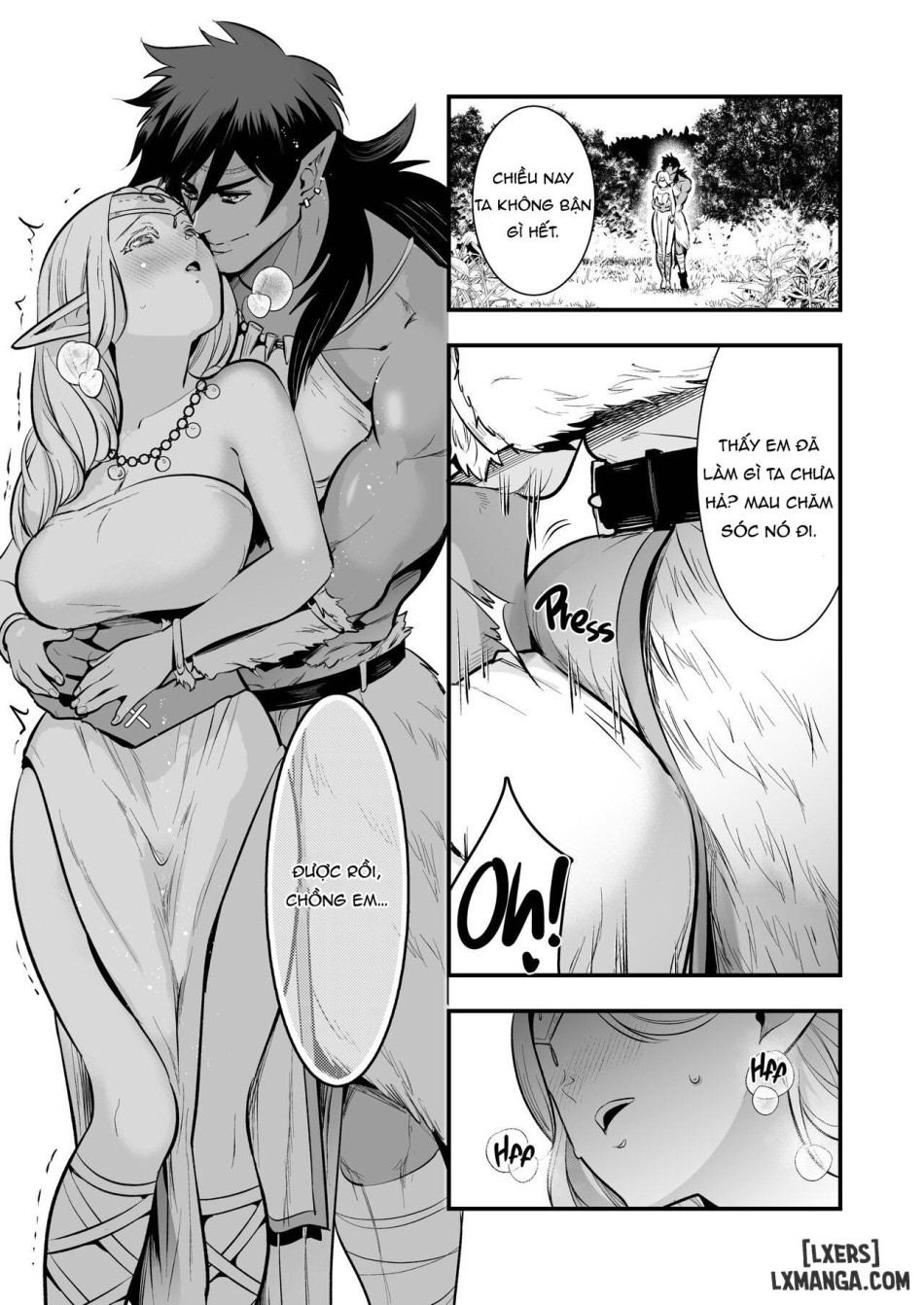 The Orc's Bride: An Elf Held Captive by Pleasure 