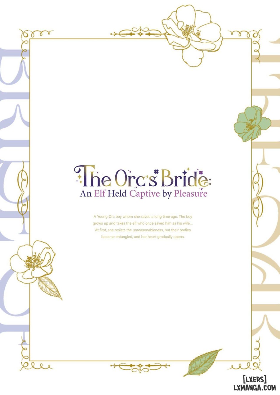 The Orc's Bride: An Elf Held Captive by Pleasure 