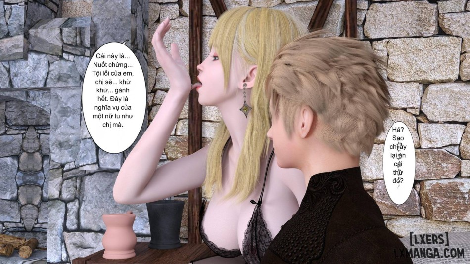 Shouta và nữ tu sĩ 