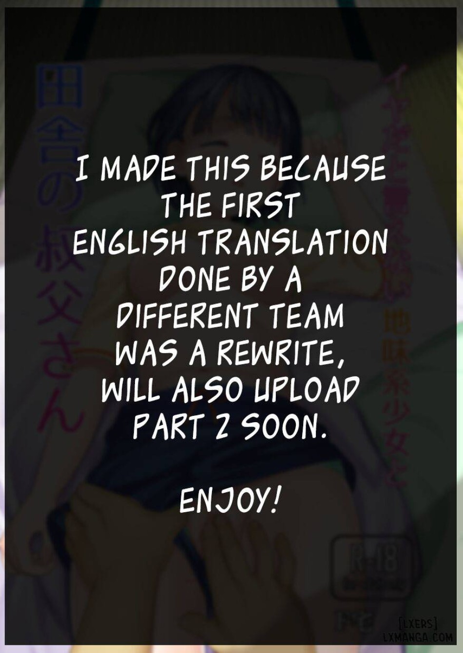 Iyada to Ienai Jimikei Shoujo to Inaka no Ojisan 