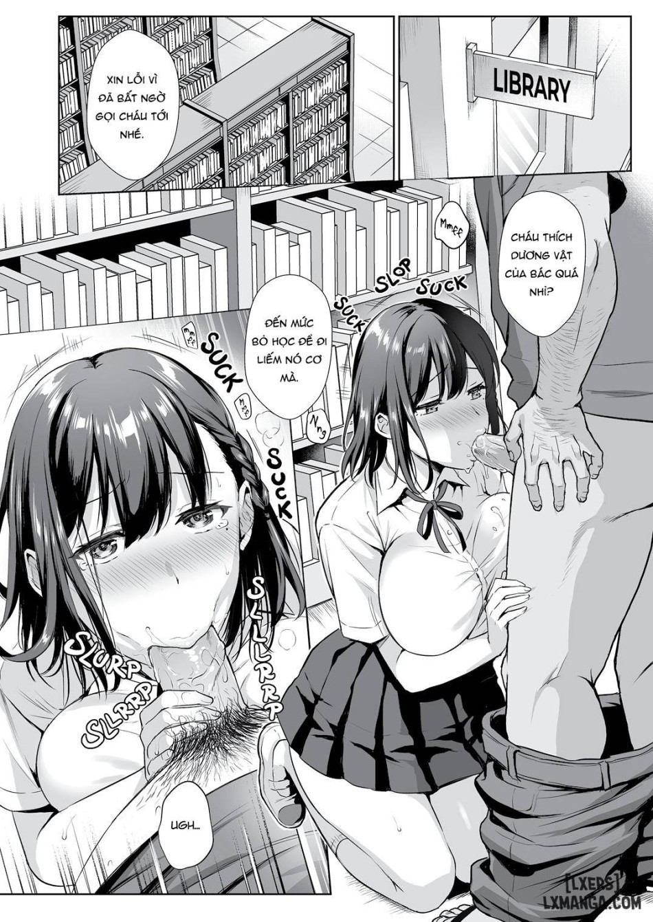 Girl in the Library 