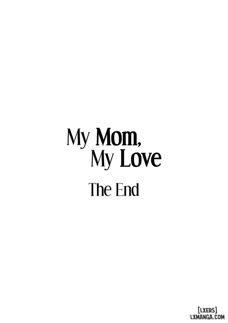 My Mom, My Love 