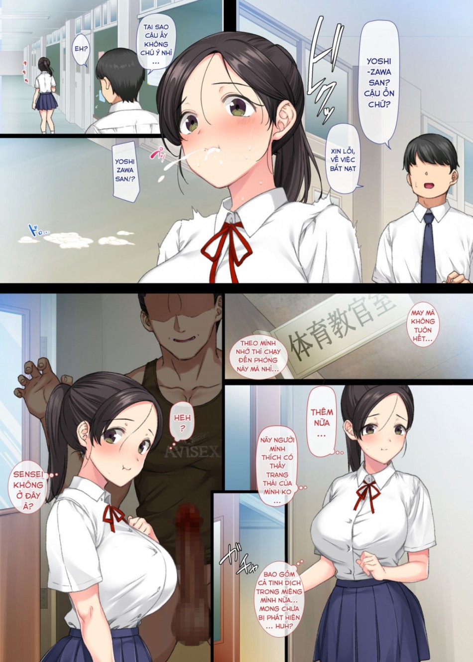 Cô học trò ngọt nước học bơi 