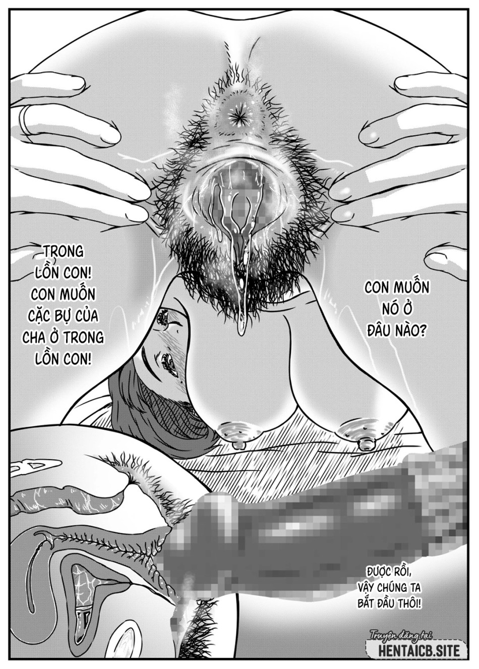 Thấy con dâu ngủ hớ hênh 