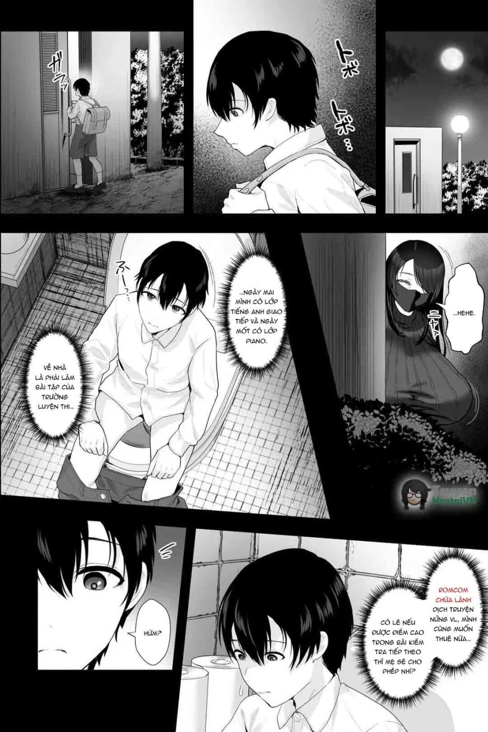 Stalker Oba-san to Onapetto no Boku ~Inran Nekura Kyo Onna Manko ni Shiboritorareru Hibi~ 