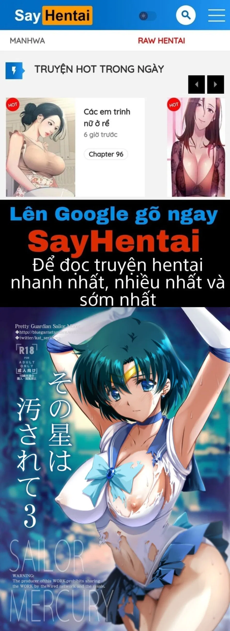 Sailor Moon 18+_ Các tuyển tập phần 2 