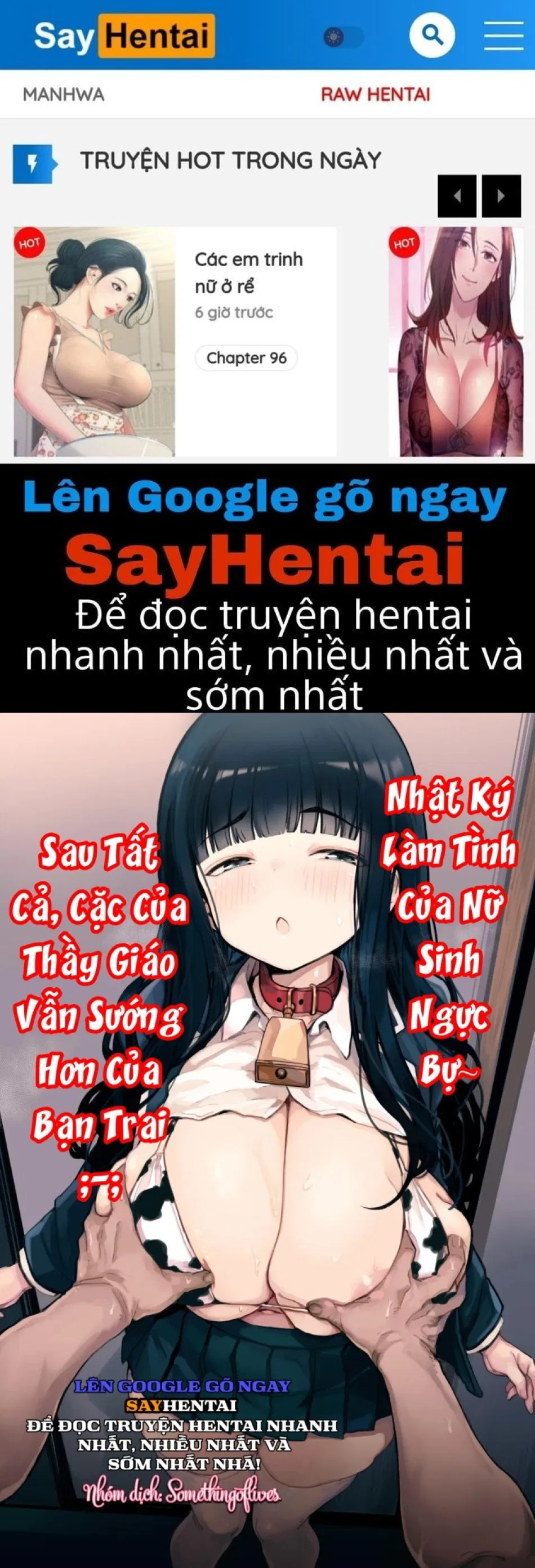 Nhật Ký Làm Tình Của Nữ Sinh Ngực Bự~ Sau Tất Cả, Cặc Của Thầy Giáo Vẫn Sướng Hơn Của Bạn Trai _-_ 