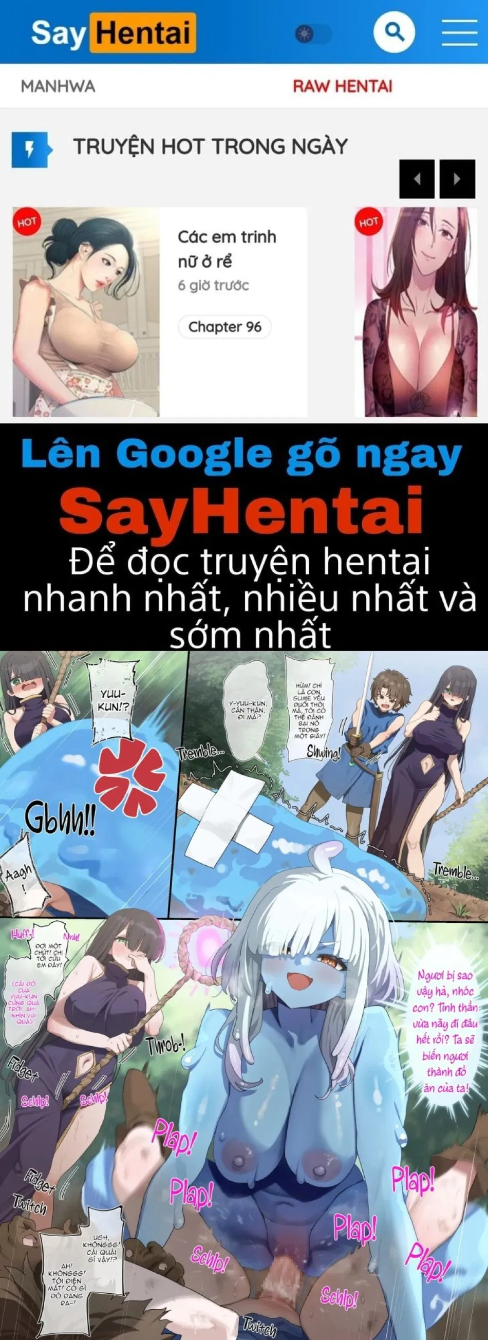 Slime và cậu nhóc dũng sĩ may mắn. 