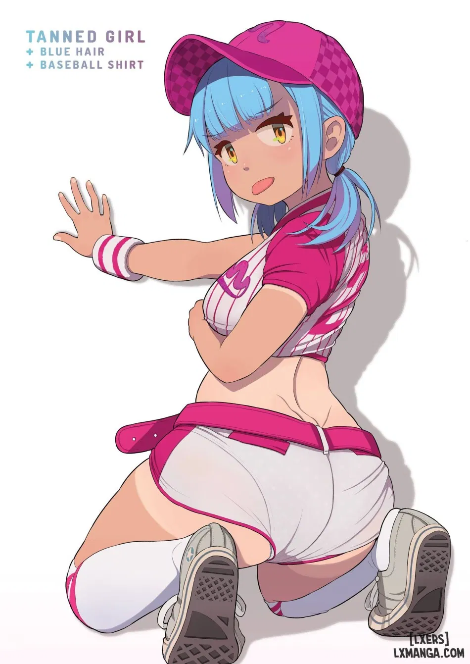 Tanned Girl + Blue Hair Anthology 