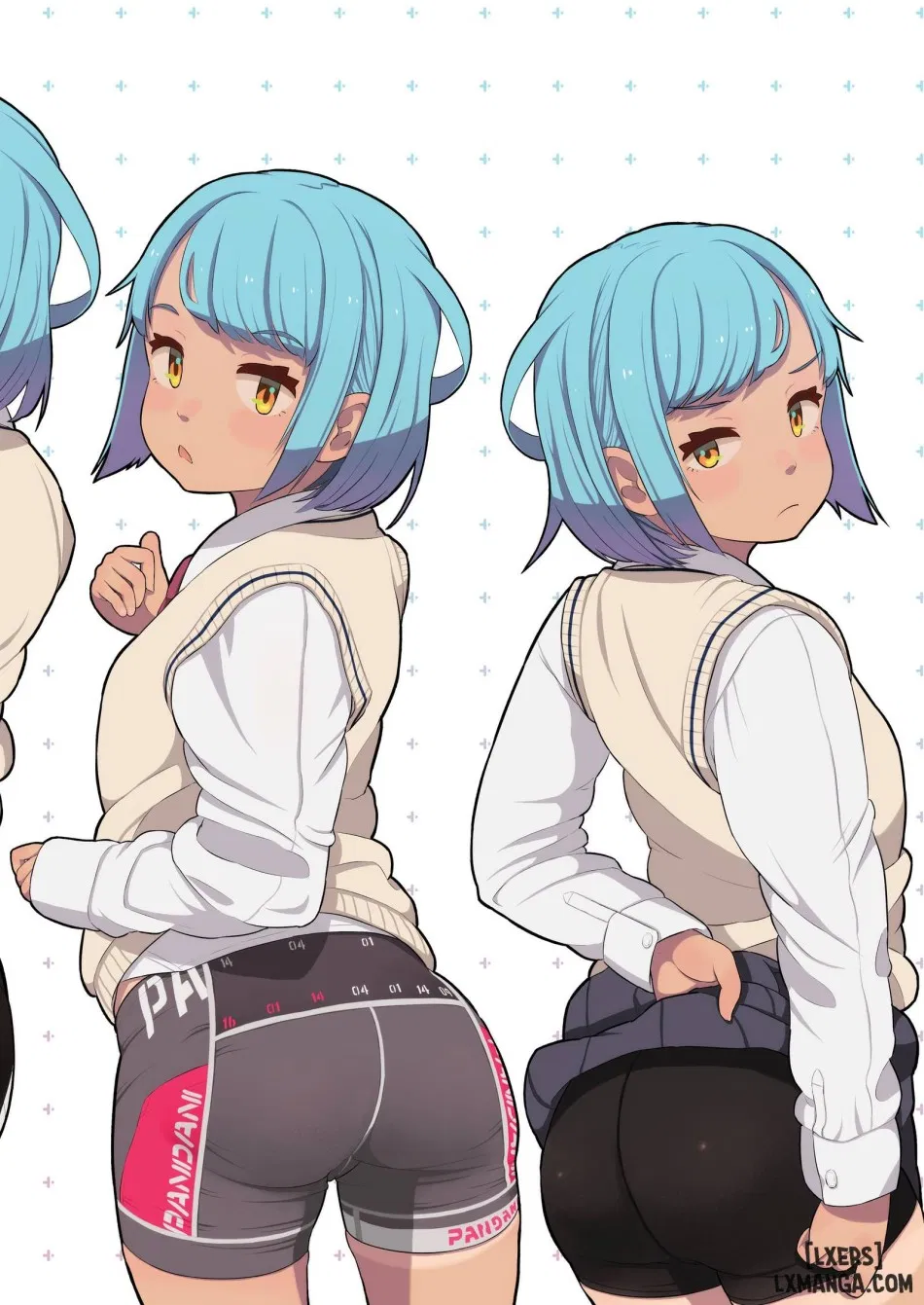 Tanned Girl + Blue Hair Anthology 