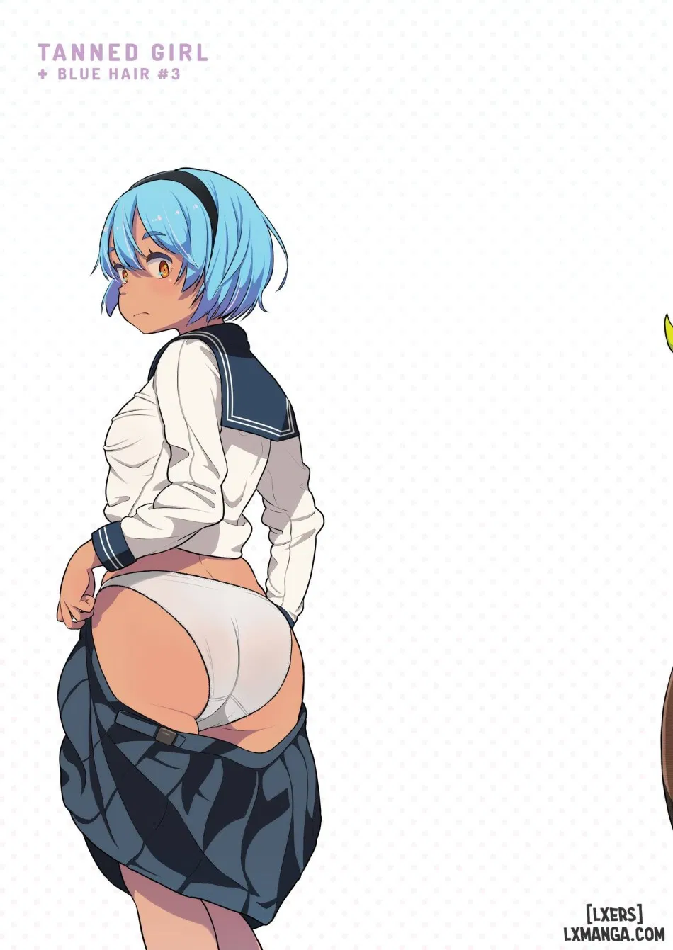 Tanned Girl + Blue Hair Anthology 