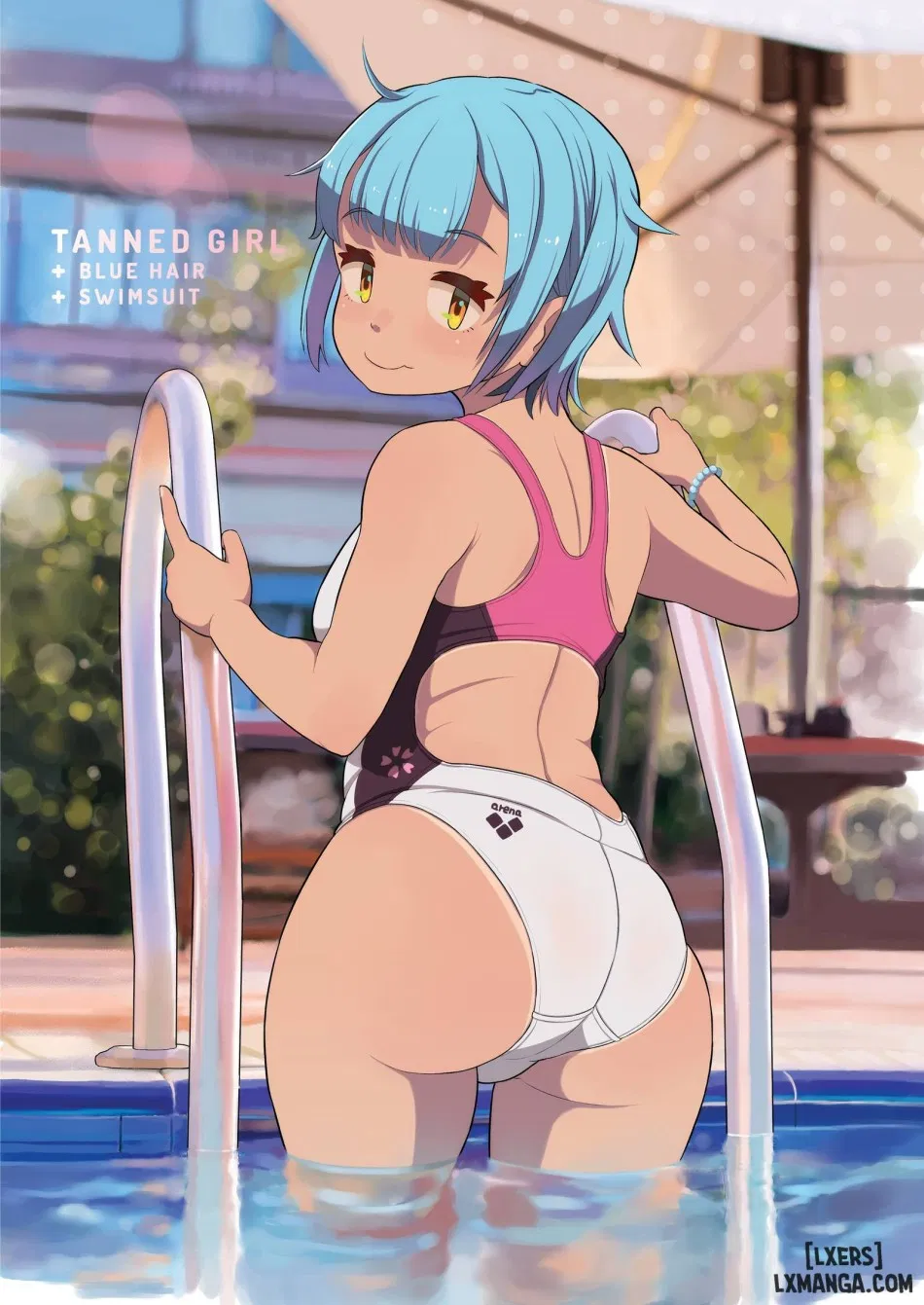 Tanned Girl + Blue Hair Anthology 