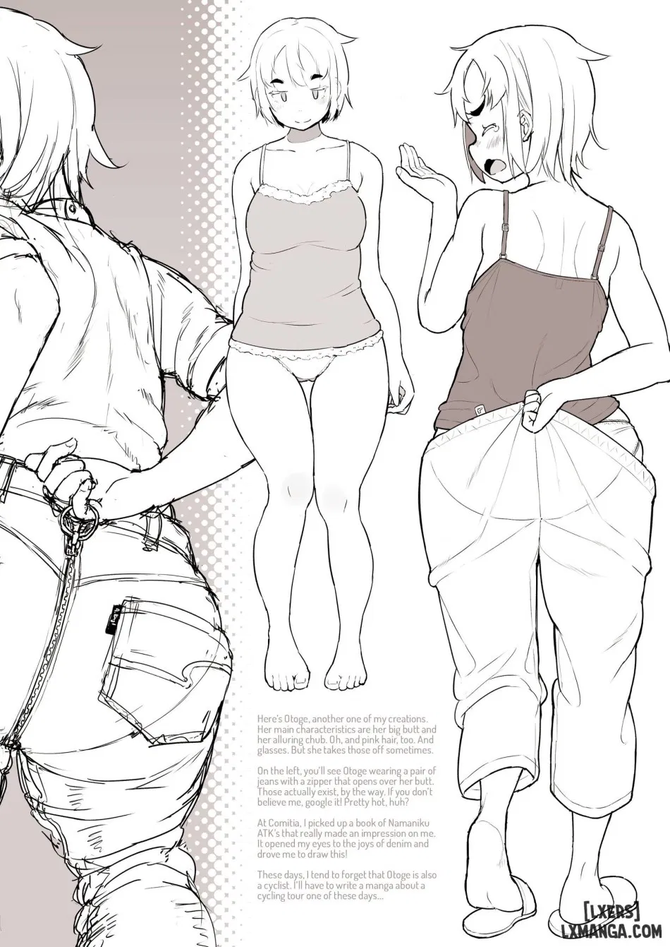 Tanned Girl + Blue Hair Anthology 