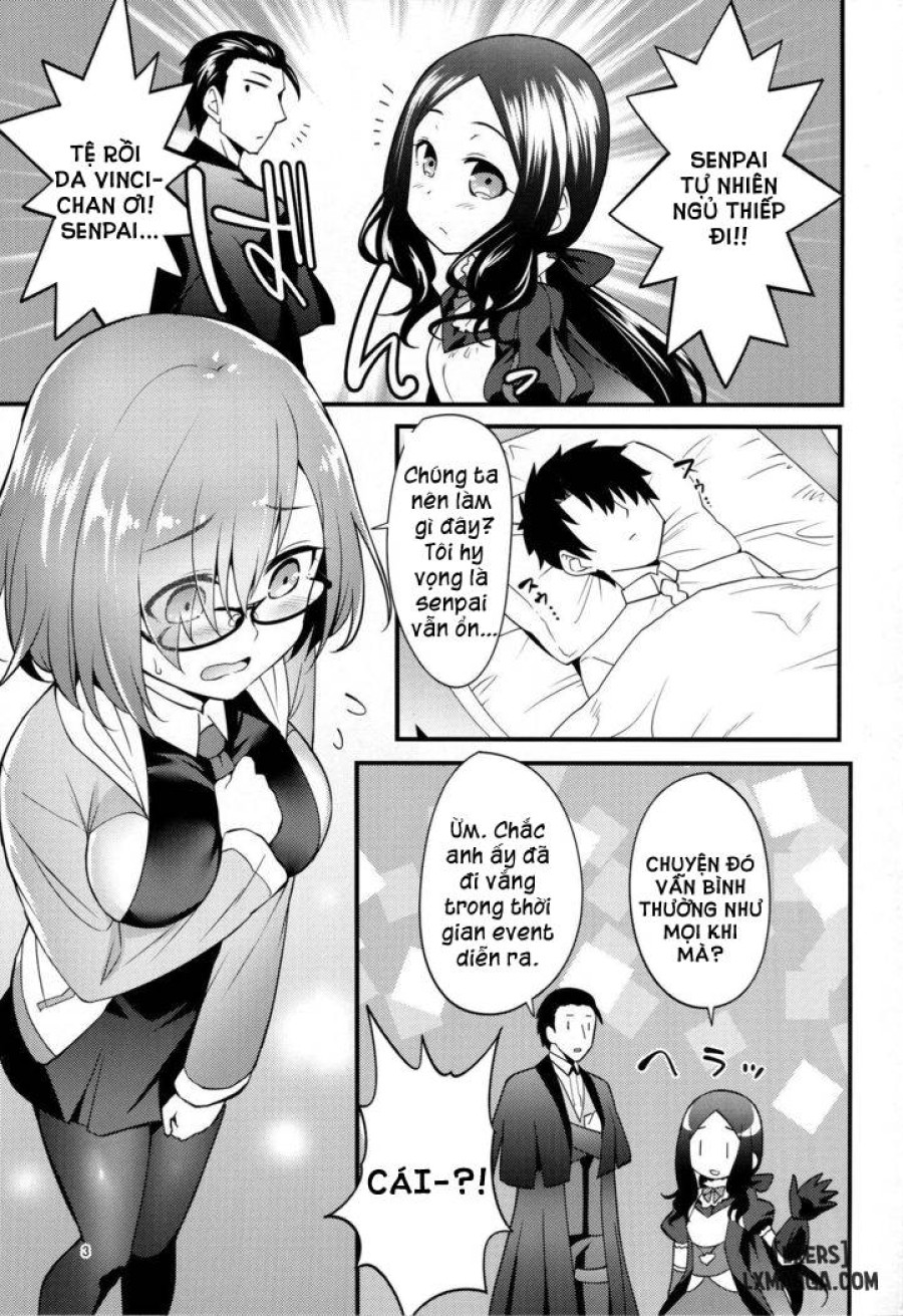 Mash ga Event de Neteru Senpai ni Itazura Suru Hon 