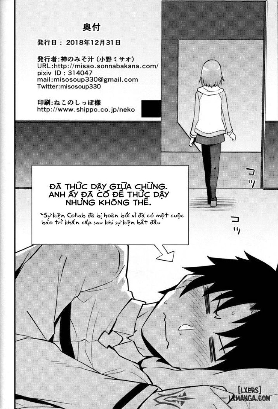 Mash ga Event de Neteru Senpai ni Itazura Suru Hon 