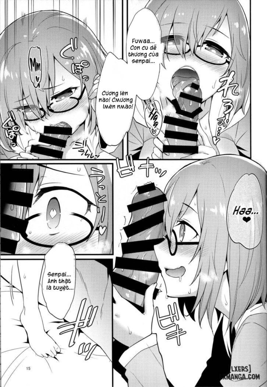 Mash ga Event de Neteru Senpai ni Itazura Suru Hon 