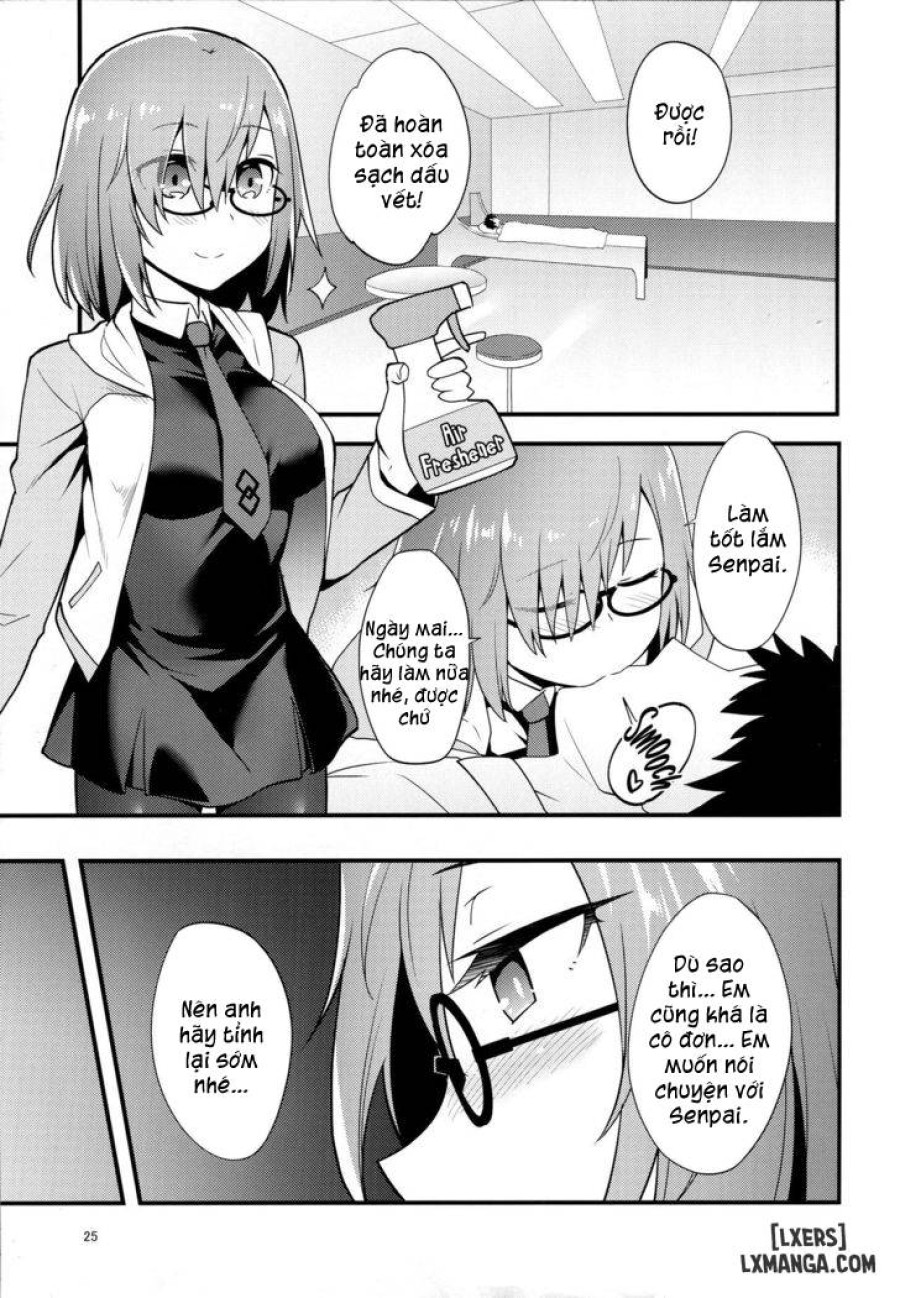 Mash ga Event de Neteru Senpai ni Itazura Suru Hon 