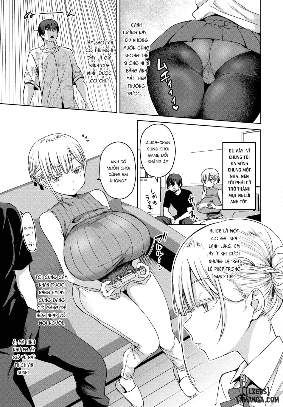 Big Tits Sister's Attack 