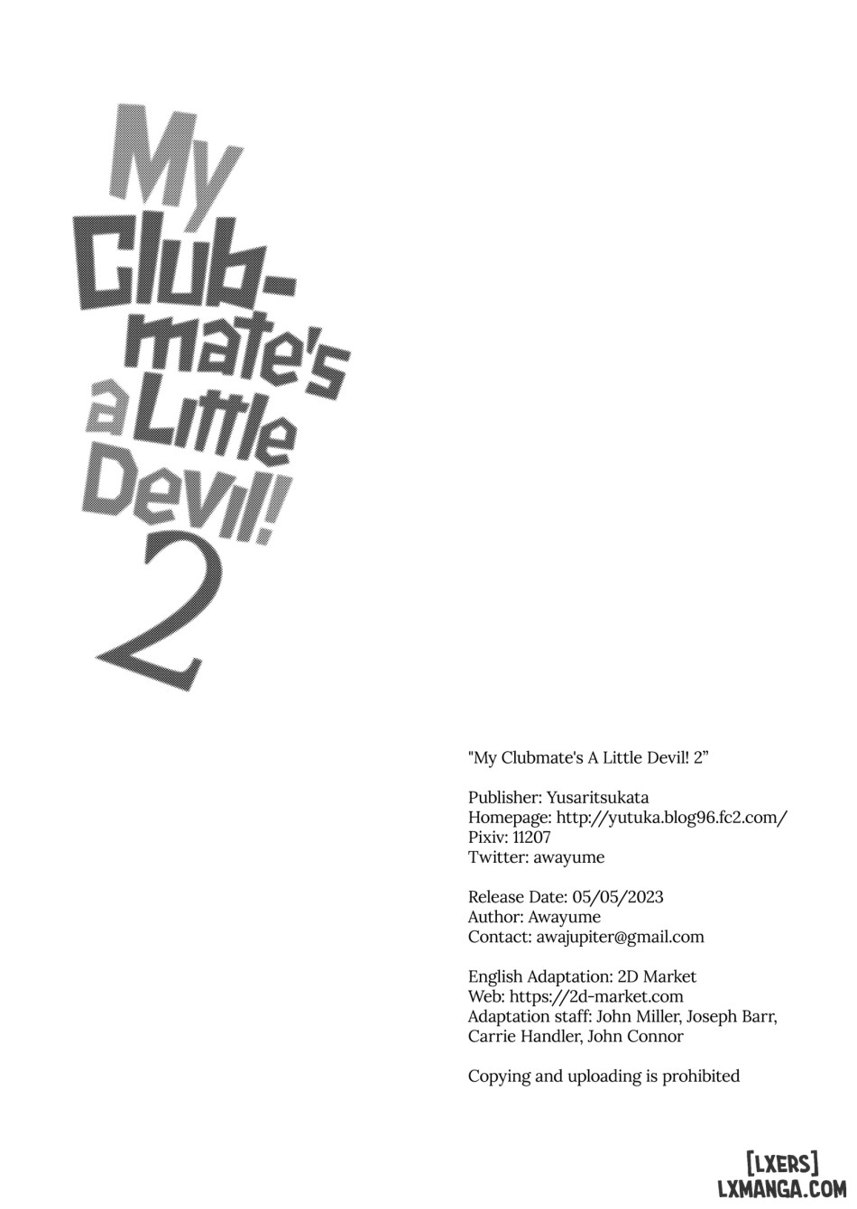 My Clubmate's a Little Devil 2 