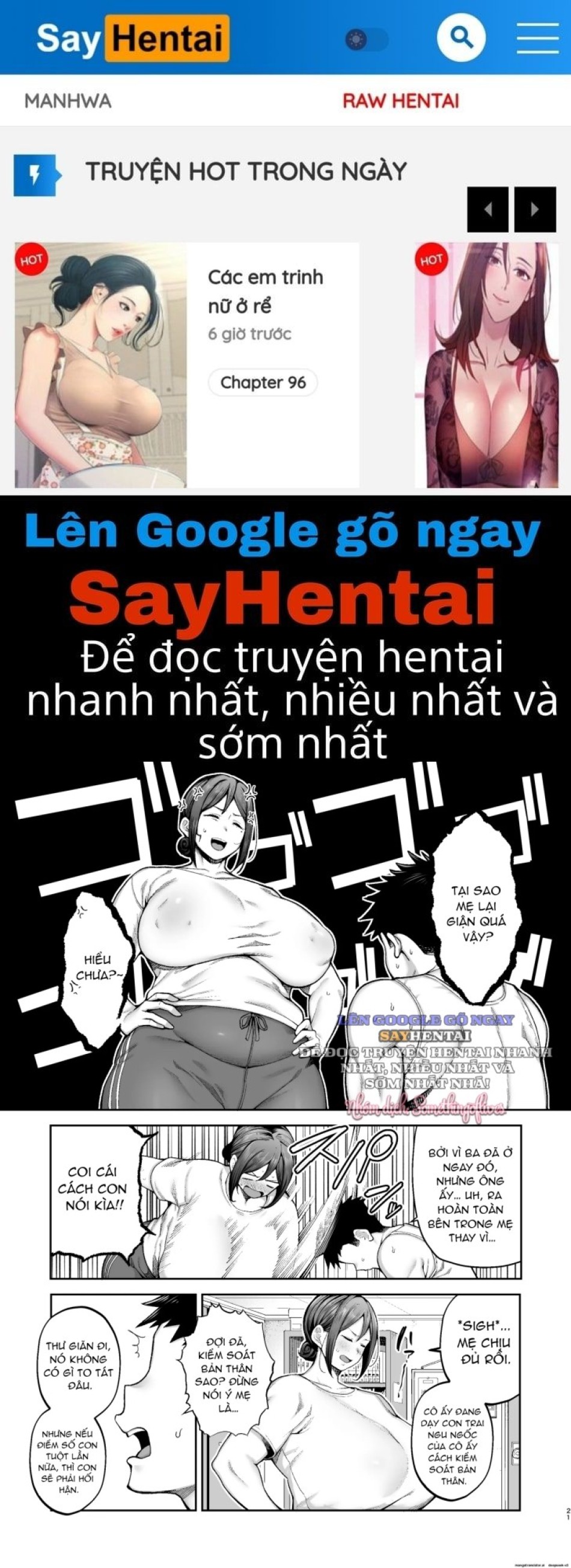 Manga mẹ và bé (Miyuki 2) 