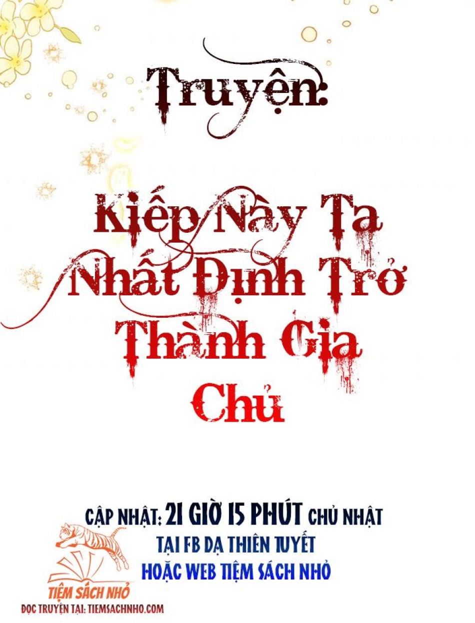 Kiếp Này Ta Nhất Định Trở Thành Gia Chủ 
