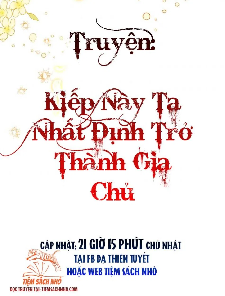 Kiếp Này Ta Nhất Định Trở Thành Gia Chủ 