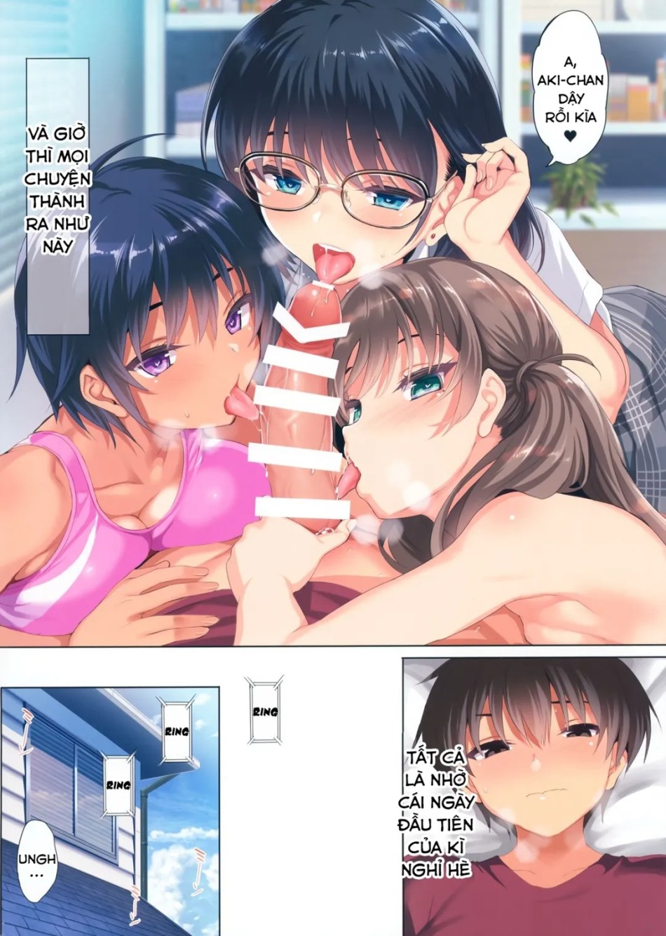 Dàn harem ba chị em 