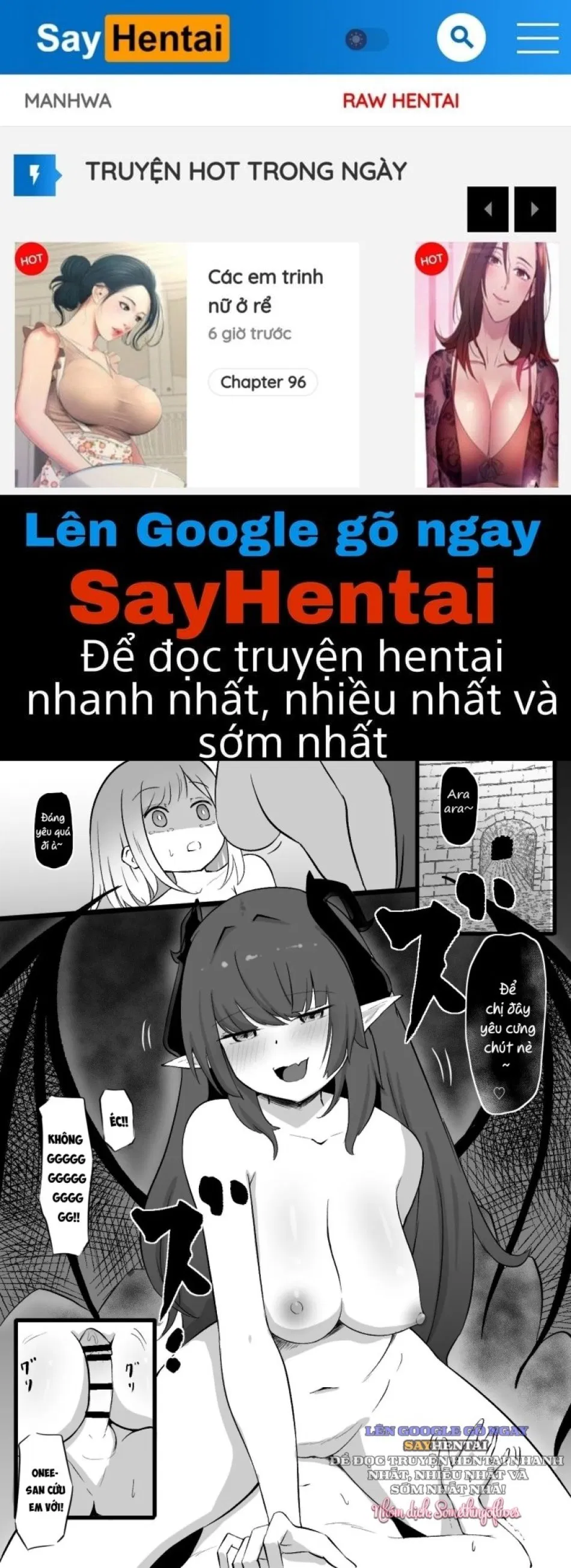Chị Tôi Bị Succubus Gieo Giống, Còn Tôi Thành Thú Cưng Cho Inccubus 