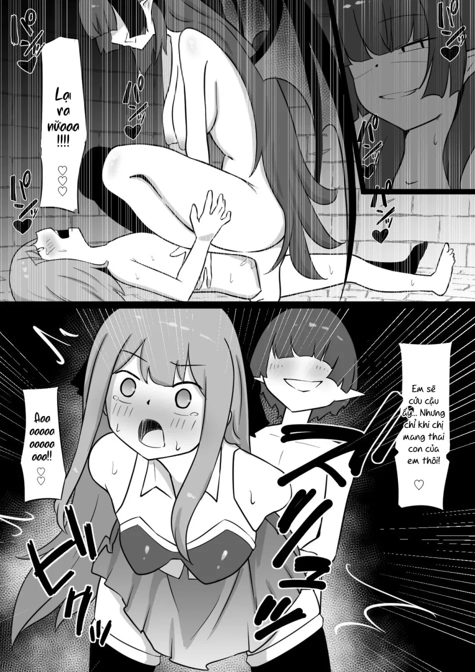Chị Tôi Bị Succubus Gieo Giống, Còn Tôi Thành Thú Cưng Cho Inccubus 