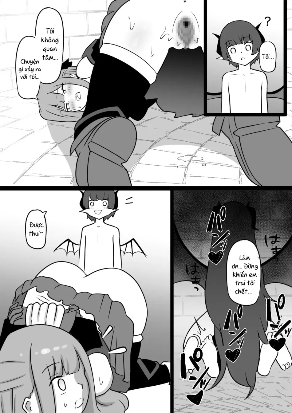 Chị Tôi Bị Succubus Gieo Giống, Còn Tôi Thành Thú Cưng Cho Inccubus 
