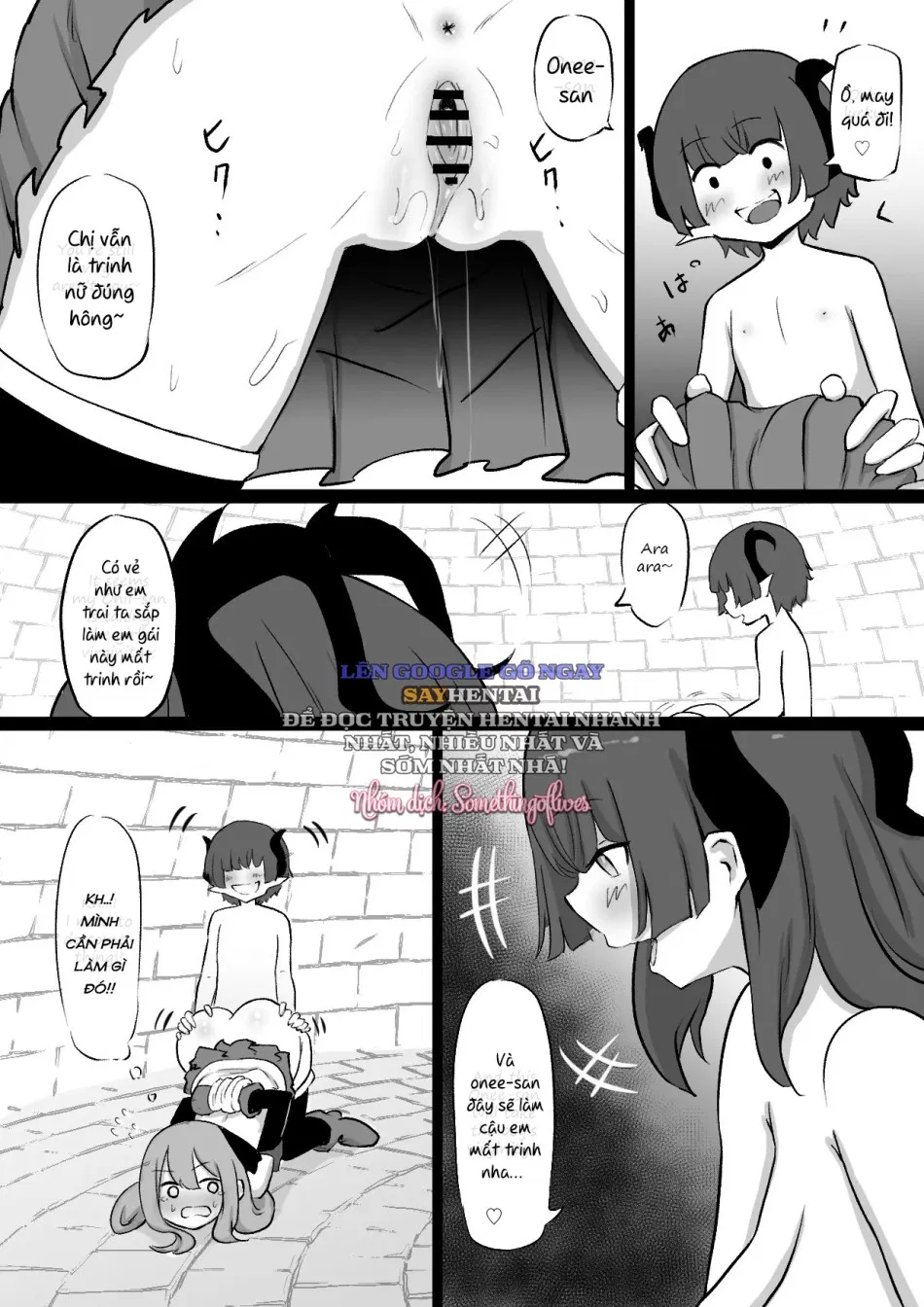 Chị Tôi Bị Succubus Gieo Giống, Còn Tôi Thành Thú Cưng Cho Inccubus 